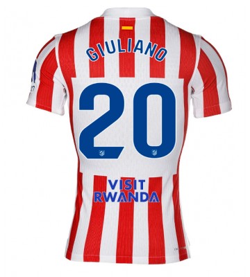 Lacne Muži Futbalové dres Atletico Madrid Giuliano Simeone #20 2025-26 Krátky Rukáv - Domáci